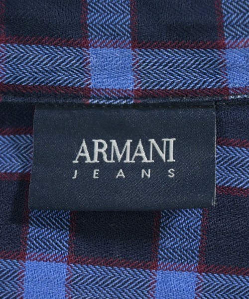 ARMANI JEANS（アルマーニジーンズ）カジュアルシャツ 紺 サイズ:M メンズ/2200701441036