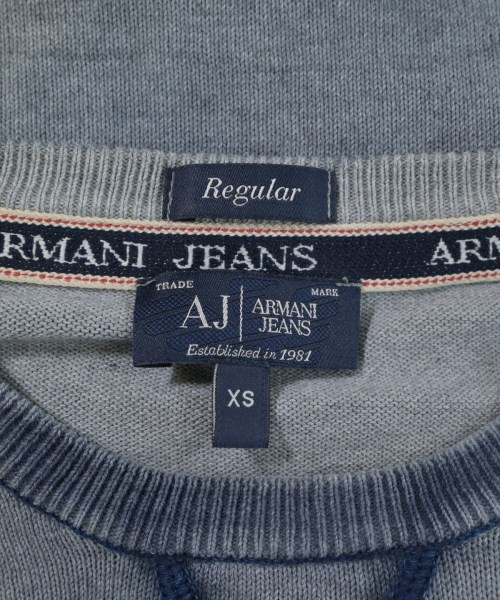 ARMANI JEANS（アルマーニジーンズ）ニット・セーター グレー サイズ:XS メンズ/2200701528041