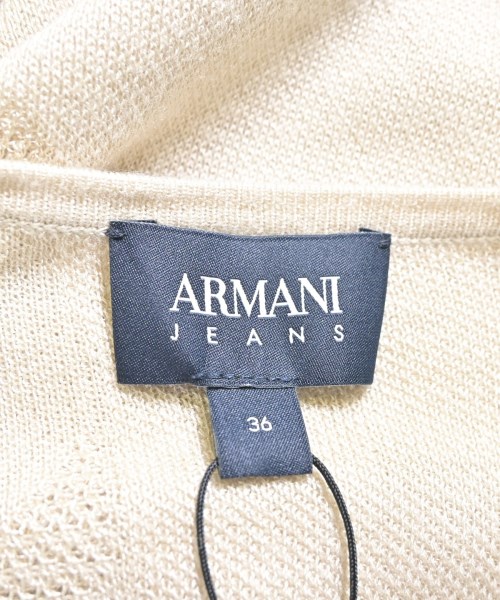 ARMANI JEANS（アルマーニジーンズ）カーディガン ベージュ サイズ:36(S位) レディース/2200701528188