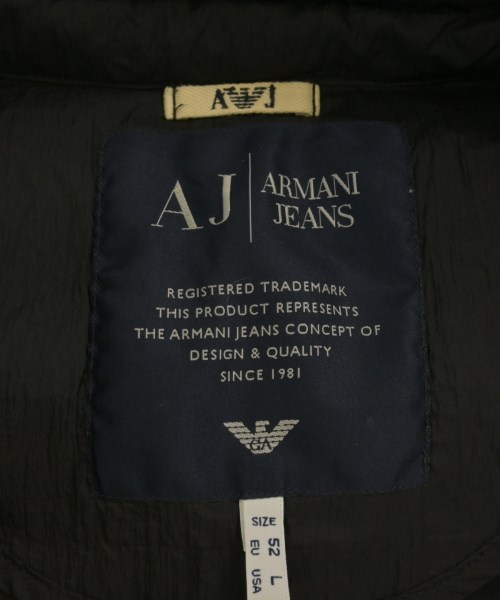 ARMANI JEANS（アルマーニジーンズ）ダウンジャケット/ダウンベスト 黒 サイズ:L メンズ/2200655868040
