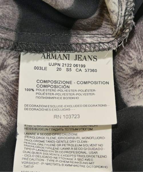 ARMANI JEANS（アルマーニジーンズ）ブラウス 黒 サイズ:38(M位) レディース/2200710967039