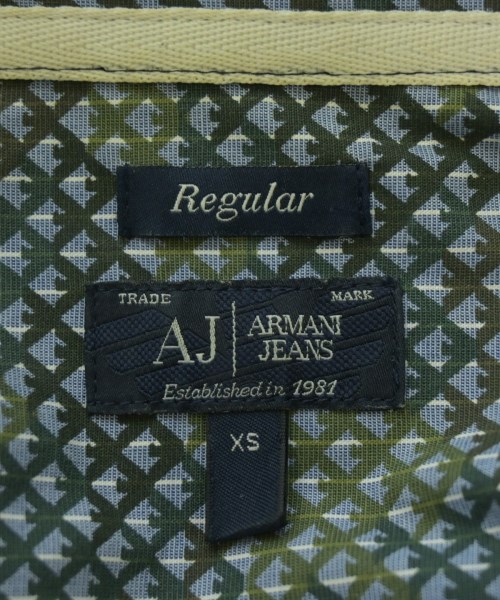 ARMANI JEANS（アルマーニジーンズ）カジュアルシャツ 緑 サイズ:XS メンズ/2200711380042
