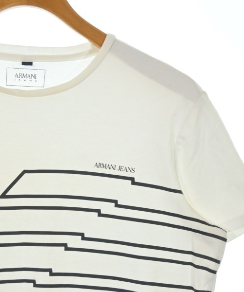 ARMANI JEANS（アルマーニジーンズ）Tシャツ・カットソー 白 サイズ:L メンズ/2200714297026