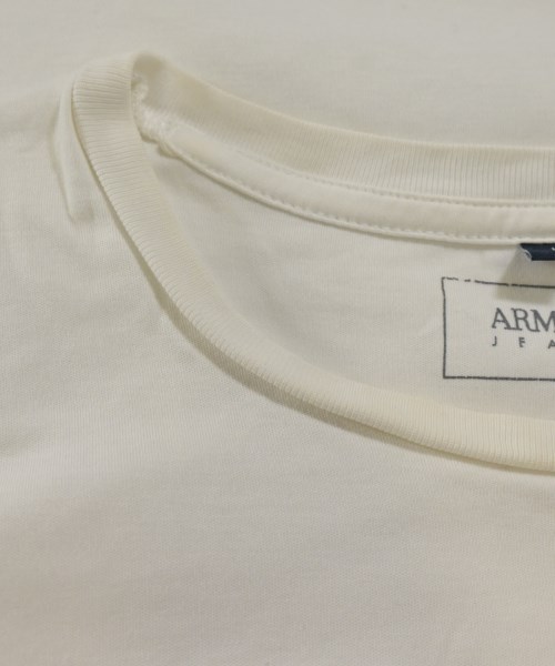 ARMANI JEANS（アルマーニジーンズ）Tシャツ・カットソー 白 サイズ:L メンズ/2200714297026