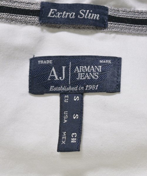 ARMANI JEANS（アルマーニジーンズ）カジュアルシャツ 白 サイズ:S メンズ/2200723330707