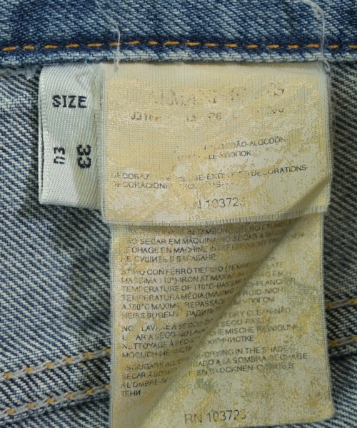 ARMANI JEANS（アルマーニジーンズ）デニムパンツ 青 サイズ:33(L位) メンズ/2200725319199