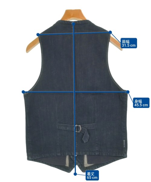 ARMANI JEANS（アルマーニジーンズ）カジュアルシャツ 紺 サイズ:48(L位) メンズ/2200719916052