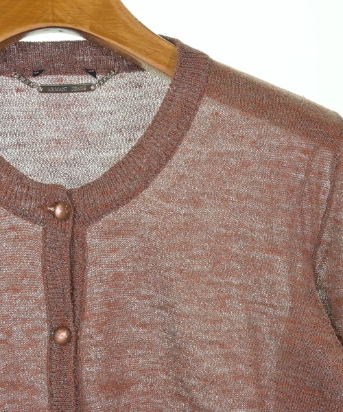 ARMANI JEANS（アルマーニジーンズ）カーディガン 茶 サイズ:-(M位) レディース/2200719407086