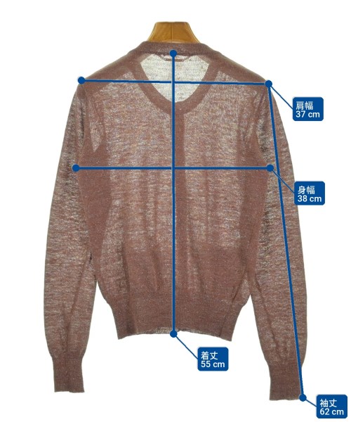 ARMANI JEANS（アルマーニジーンズ）カーディガン 茶 サイズ:-(M位) レディース/2200719407086