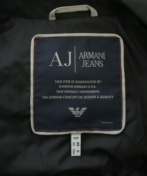 ARMANI JEANS（アルマーニジーンズ）カジュアルジャケット 黒 サイズ:48(L位) メンズ/2200725887025