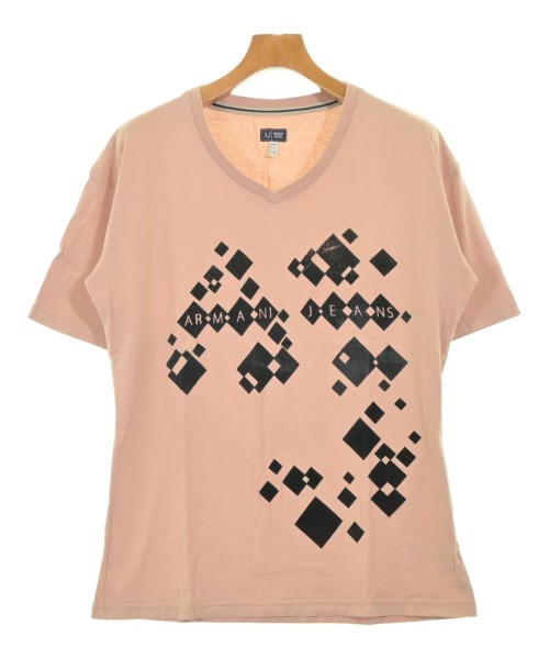 ARMANI JEANS(アルマーニジーンズ)Tシャツ・カットソー ベージュ サイズ:L/2200684134055