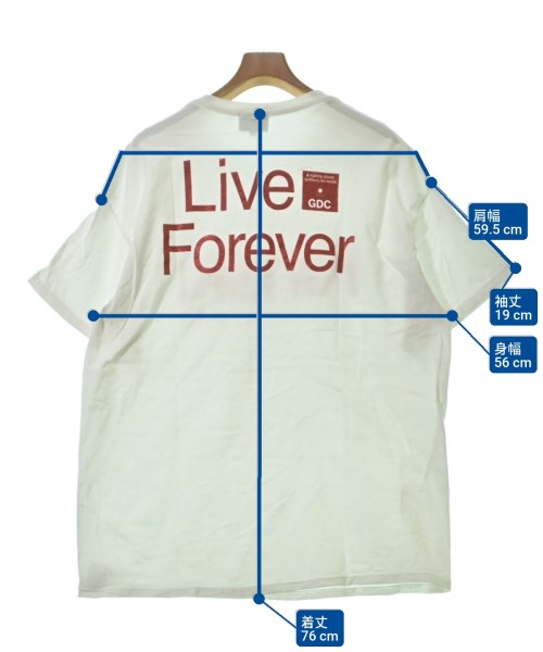 GDC（ジーディーシー）Tシャツ・カットソー 白 サイズ:XL メンズ/2200641004131