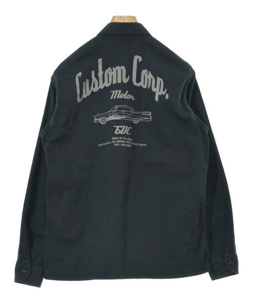 GDC（ジーディーシー）カジュアルシャツ 紺 サイズ:M メンズ/2200657265069