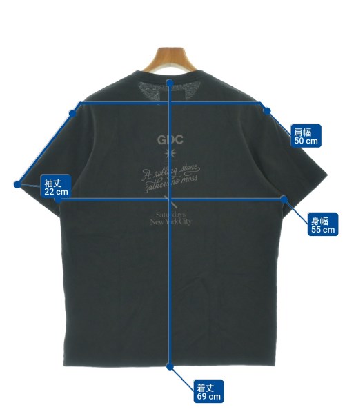 GDC（ジーディーシー）Tシャツ・カットソー 黒 サイズ:M メンズ/2200714594033