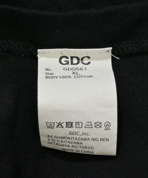 GDC（ジーディーシー）Tシャツ・カットソー 黒 サイズ:XL メンズ/2200707638041