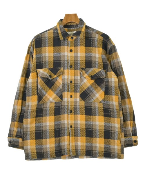 AER ADAM ET ROPE'(エーイーアール　アダムエロペ)カジュアルシャツ 黄 サイズ:M/2200657055080