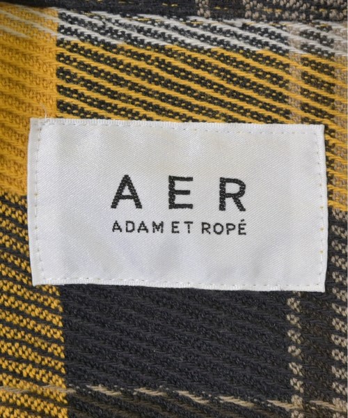 AER ADAM ET ROPE'（エーイーアール　アダムエロペ）カジュアルシャツ 黄 サイズ:M メンズ/2200657055080
