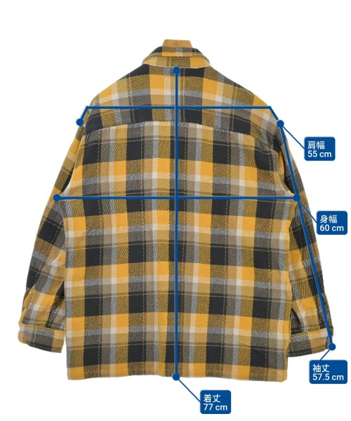 AER ADAM ET ROPE'（エーイーアール　アダムエロペ）カジュアルシャツ 黄 サイズ:M メンズ/2200657055080