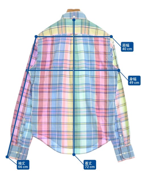 GANT RUGGER（ガントラガー）カジュアルシャツ 青 サイズ:XS メンズ/2200681524026