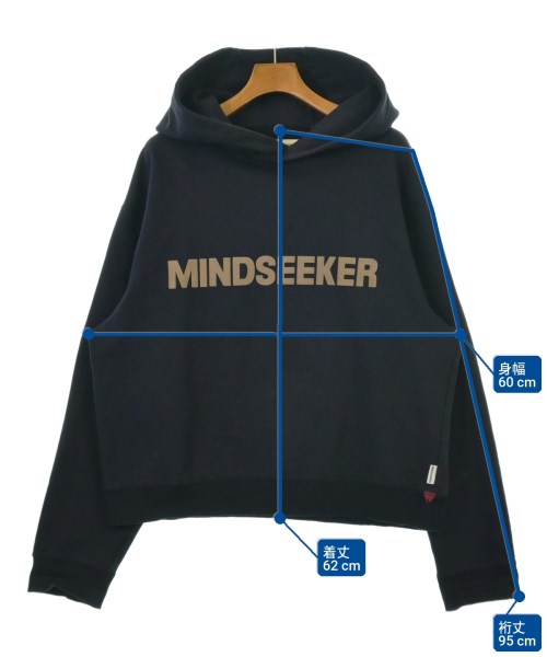 MINDSEEKER（マインドシーカー）パーカー 紺 サイズ:46(M位) メンズ/2200611924049