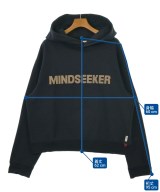 MINDSEEKER（マインドシーカー）パーカー 紺 サイズ:46(M位) メンズ/2200611924049
