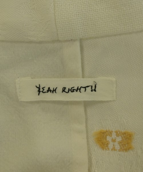 YEAH RIGHT!!（イェーライト）その他 白 サイズ:01(S位) メンズ/2200657383343