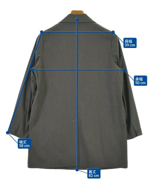 YEAH RIGHT!!（イェーライト）カジュアルジャケット グレー サイズ:00(XS位) メンズ/2200657383350