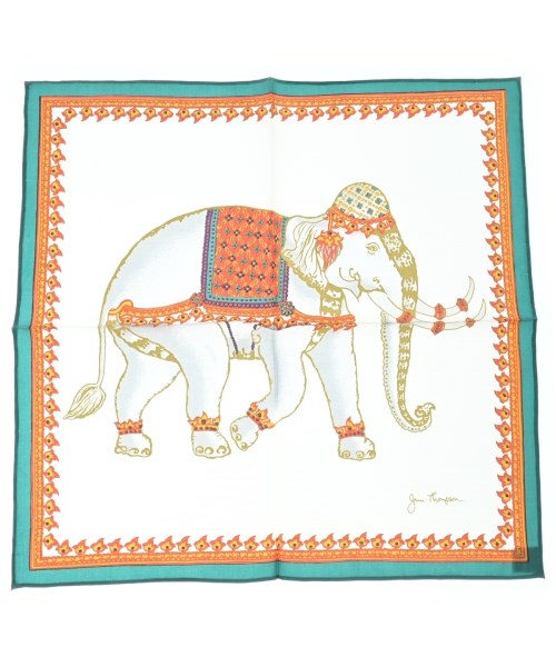 Jim Thompson（ジムトンプソン）バンダナ・スカーフ 白 サイズ:- レディース/2200611842121