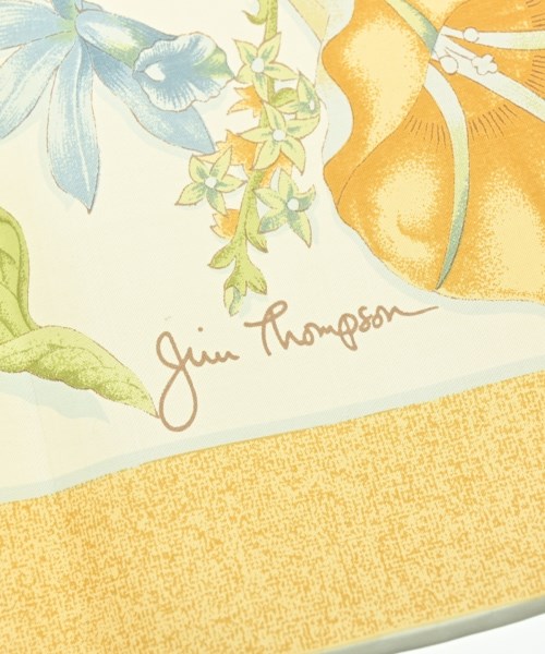 Jim Thompson（ジムトンプソン）バンダナ・スカーフ 黄 サイズ:- レディース/2200714407166