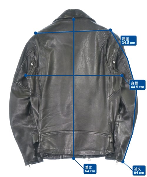 COMMONO reproducts（コモノリプロダクツ）ライダース 黒 サイズ:-(M位) メンズ/2200672172014