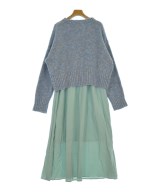 Mirror Mirror on the wall（ミラーミラーオンザウォール）ワンピース 青 サイズ:F レディース/2200654658017