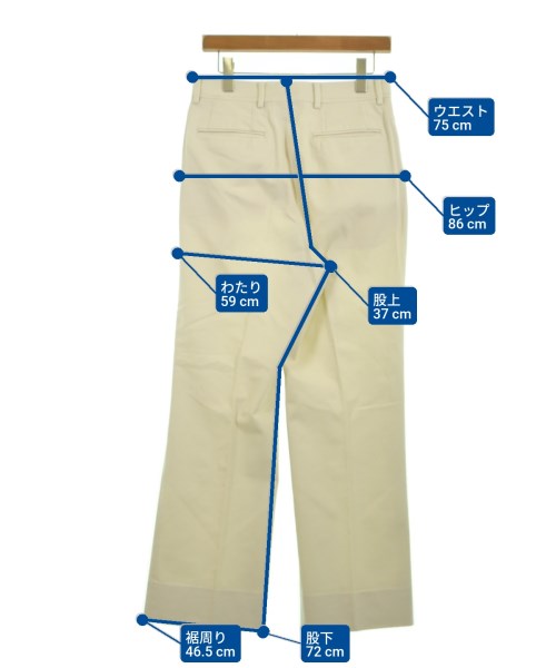 NEAT（ニート）スラックス 白 サイズ:44(S位) メンズ/2200636490048