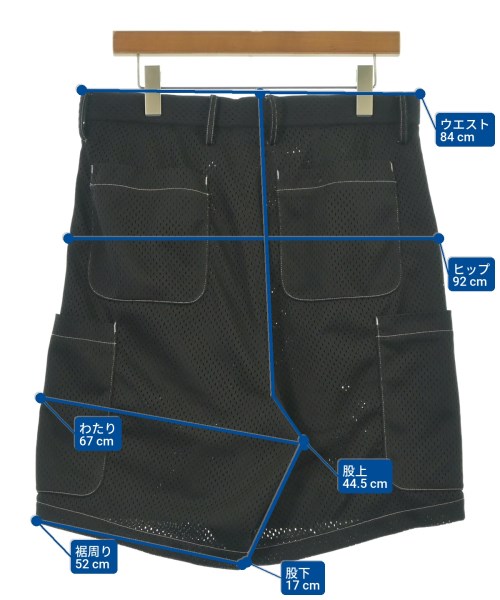 NEAT（ニート）ショートパンツ 黒 サイズ:L メンズ/2200642340177