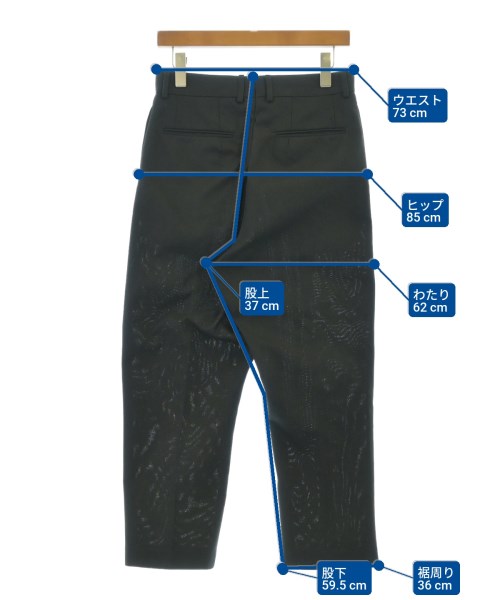 NEAT（ニート）スラックス 黒 サイズ:44(S位) メンズ/2200622202044