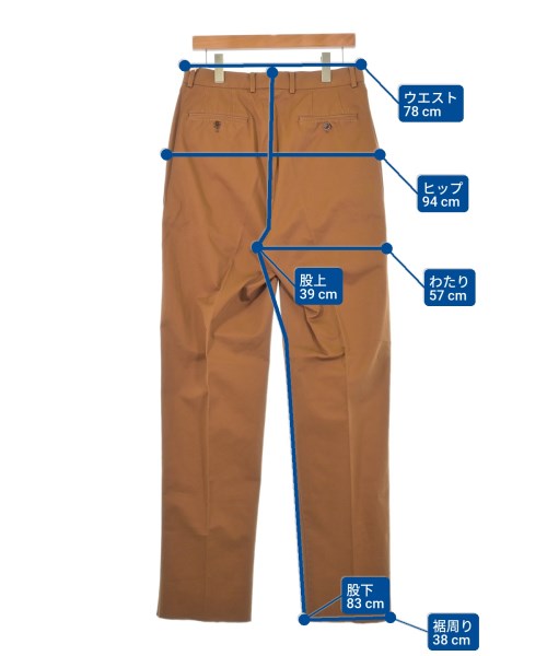 NEAT（ニート）チノパン 茶 サイズ:46(M位) メンズ/2200625828043