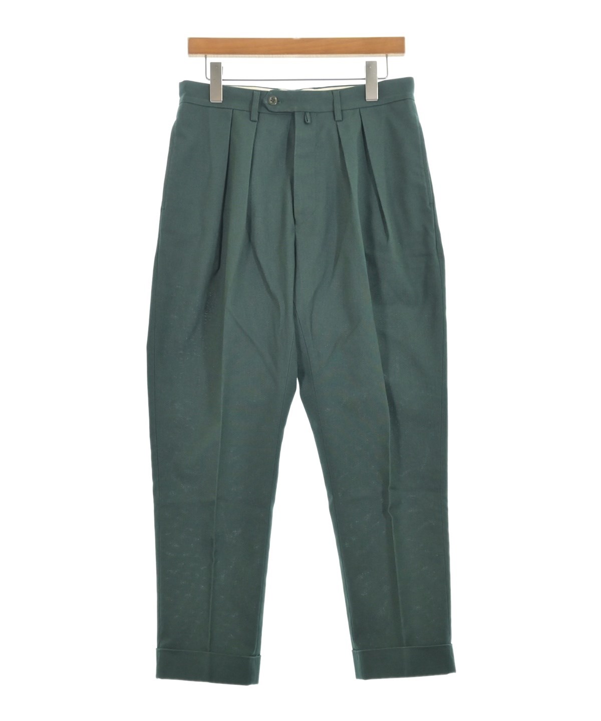 最終値下げ　NEATスラックス NEAT（ニート）スラックス 緑 サイズ:46(M位) メンズ/2200632150076