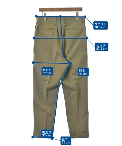 NEAT（ニート）スラックス カーキ サイズ:46(M位) メンズ/2200660290010
