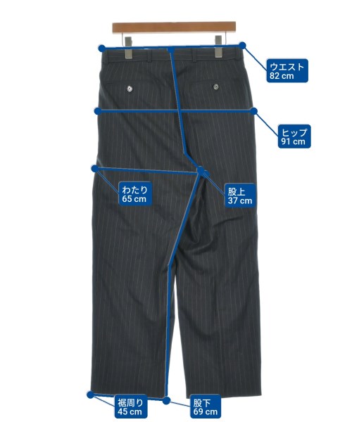 NEAT（ニート）スラックス 黒 サイズ:44(S位) メンズ/2200648836155