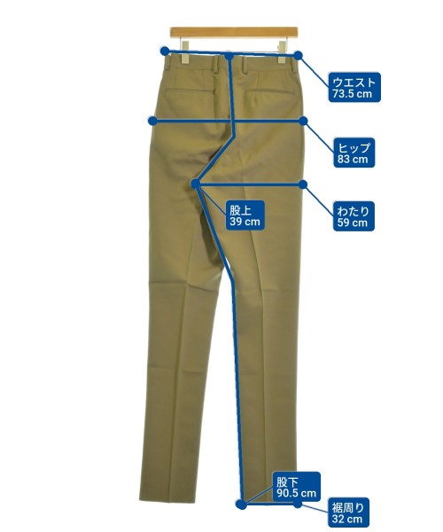 NEAT（ニート）スラックス カーキ サイズ:44(S位) メンズ/2200641808203