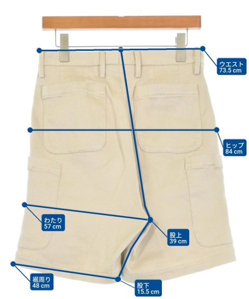 NEAT（ニート）ショートパンツ ベージュ サイズ:S メンズ/2200663482047