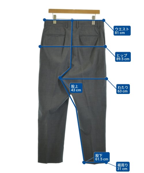 NEAT（ニート）スラックス グレー サイズ:48(L位) メンズ/2200664592042