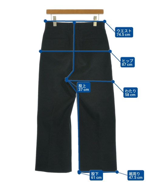 NEAT（ニート）スラックス 黒 サイズ:44(S位) メンズ/2200665521065