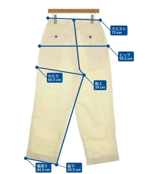 NEAT（ニート）スラックス 白 サイズ:44(S位) メンズ/2200665625077