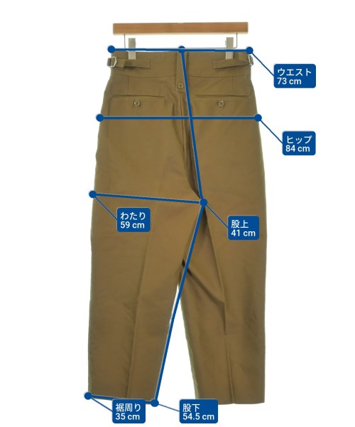 NEAT（ニート）スラックス 茶 サイズ:M メンズ/2200666090027