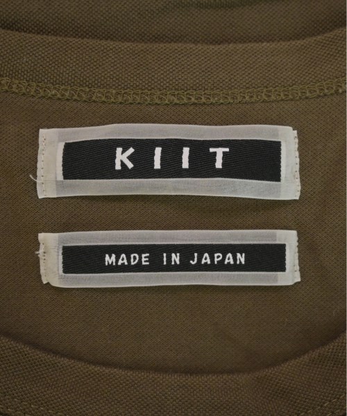 KIIT（キート）Tシャツ・カットソー カーキ サイズ:1(S位) メンズ/2200498214028