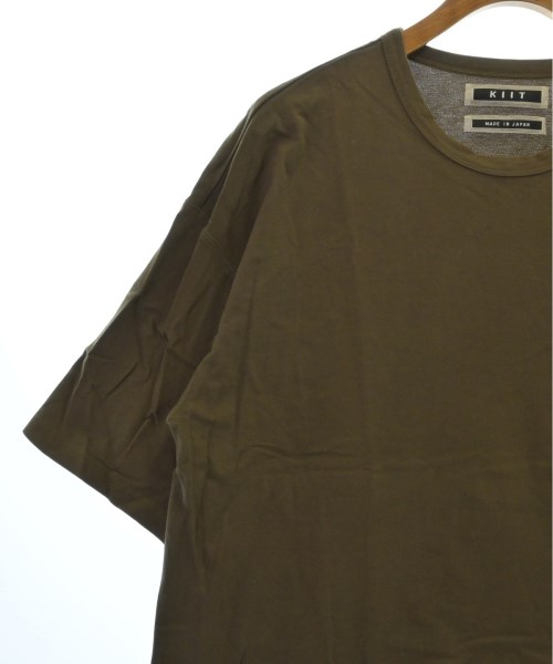 KIIT（キート）Tシャツ・カットソー カーキ サイズ:1(S位) メンズ/2200498214028
