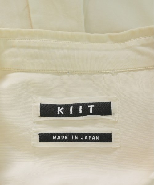 KIIT（キート）カジュアルシャツ 白 サイズ:2(M位) メンズ/2200498309083