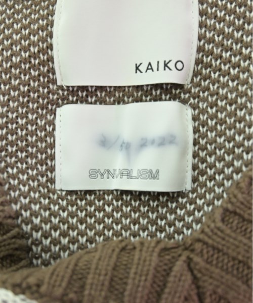 KAIKO（カイコ－）ベスト 茶 サイズ:S メンズ/2200475780027