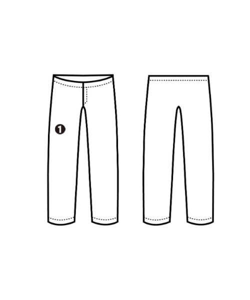 KAIKO（カイコ－）スラックス グレー サイズ:1(S位) メンズ/2200638566055