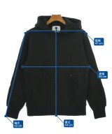 KAIKO（カイコ－）パーカー 黒 サイズ:2(M位) メンズ/2200619712051